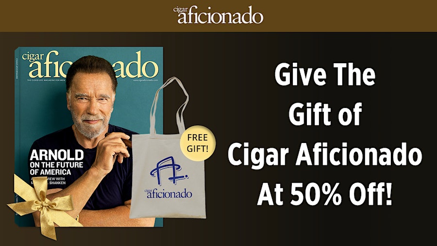 Cigar Aficionado At Half-Price