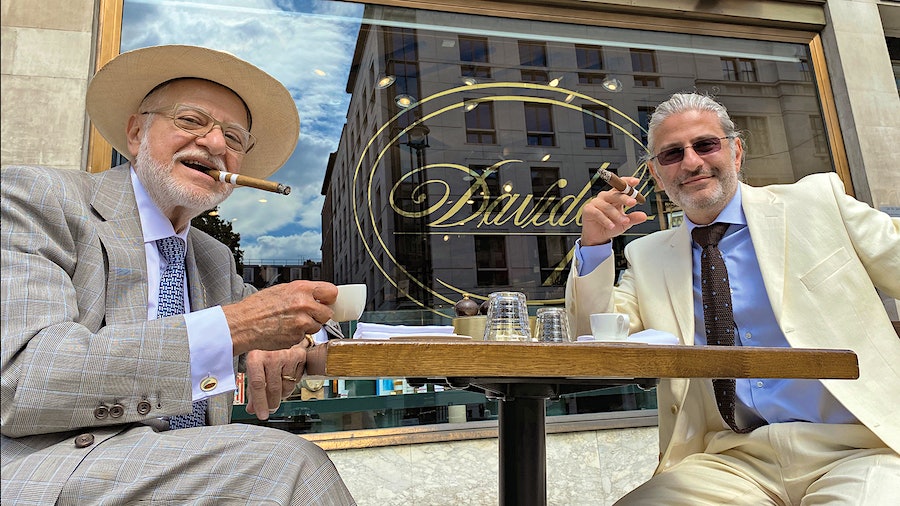 The Father-And-Son Cigar Team